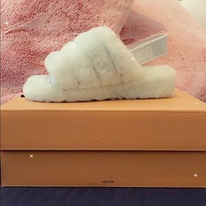 Retro Mint Fluff Yeah Slide